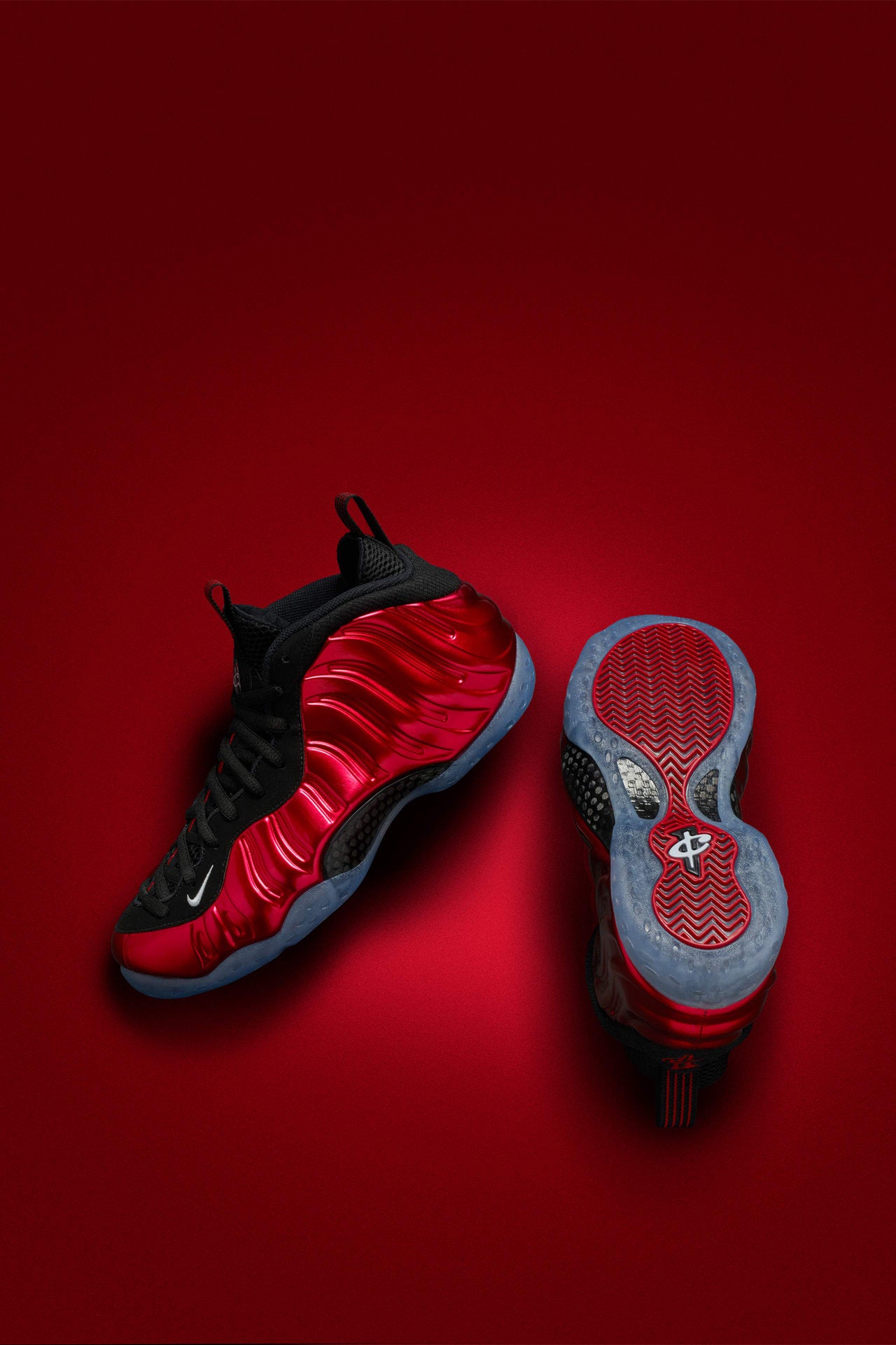 Nike Foamposite One Metallic Red